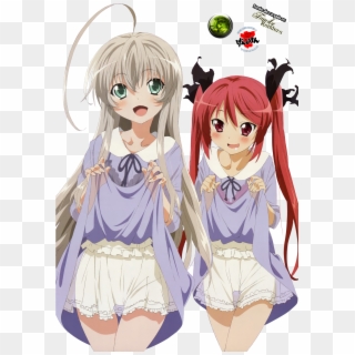 Png-nyaruko X Kuuko Yuri - Haiyore Nyaruko San Kuuko And Nyaruko Clipart