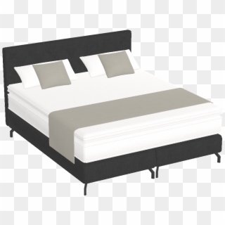 King Boxspring Bed - Bed Frame Clipart