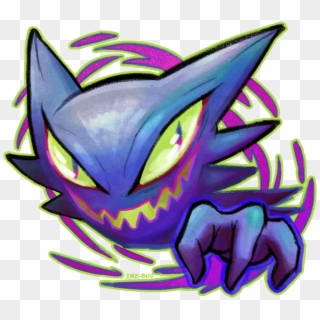 I Made A Haunter For My Friend Albinolupin - Illustration Clipart