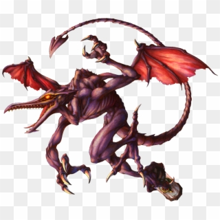Ridley Png - Super Metroid Png Clipart