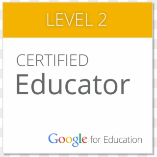 Teach - Com - Google Certified Educator Level 1 Clipart