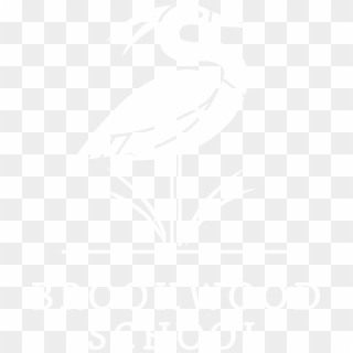 Brookwood Logo White - Pelican Clipart
