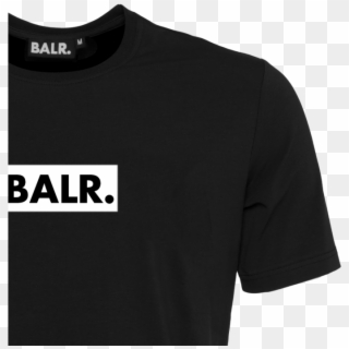 Club T-shirt Black Detail 1 - Balr Clipart