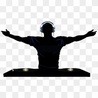 Deejay Png - Silhouette Dj Clipart
