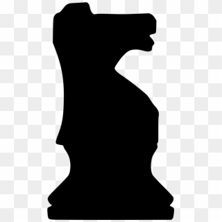 Medium Image - Knight Chess Piece Silhouette Clipart