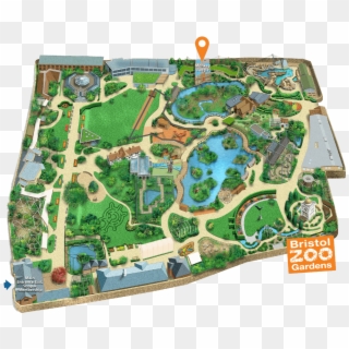 Bristol Zoo Map 2019 Clipart