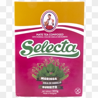 Selecta Compuesta Con Moringa, Cola De Caballo, Burito - Packaging And Labeling Clipart