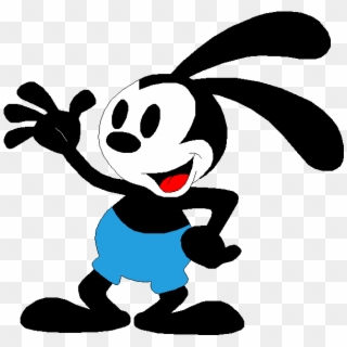 Oswald The Lucky Rabbit - Oswald The Lucky Rabbit X Mickey Mouse Clipart