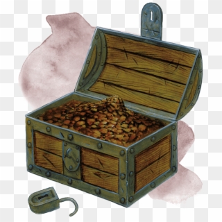 To Any Dragonborn, The Clan Is More Important Than - Treasure Chest Dnd Png Clipart