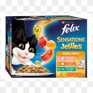 More Views - Felix Cat Food Jelly Clipart