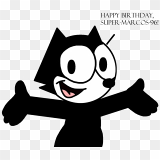 Felix Wishes To Me By Marcospower On - Bootleg Felix The Cat Clipart