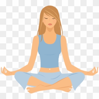 Yoga Clipart Yoga Teacher - Relaxation Clipart - Png Download