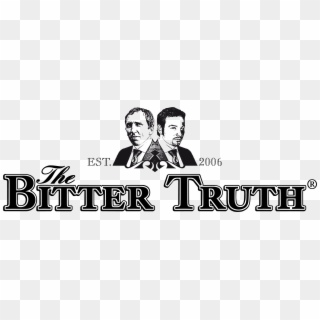 Logo For White Background - Bitter Truth Gin Logo Clipart