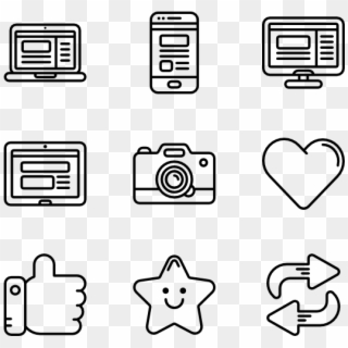 Blog - Icons Vector Clipart