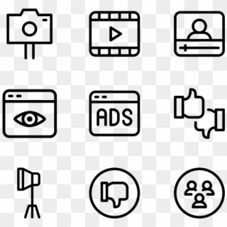 Influencer - Manufacturing Icons Clipart