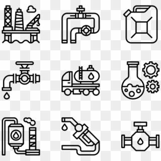 Oil Industry - Agriculture Icon Free Clipart