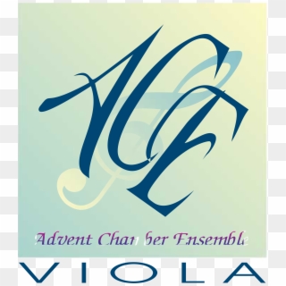 Ace Viola Logo Png Transparent - Calligraphy Clipart