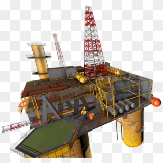 Serious Games Using Digital Twins Of Offshore Oil & - Construction Clipart