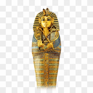 One Of Egypt's Famed King Tutankhamun's Golden Sarcophagi - King Tut Pharaoh Clipart