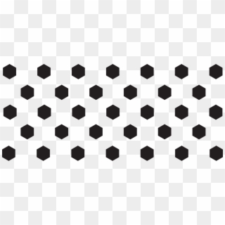 Hex Pattern Background Large - Monochrome Clipart