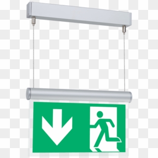 Architectural Emergency Exit Sign Clipart