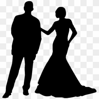 Prom - Black Couples In Formal Wear Clipart