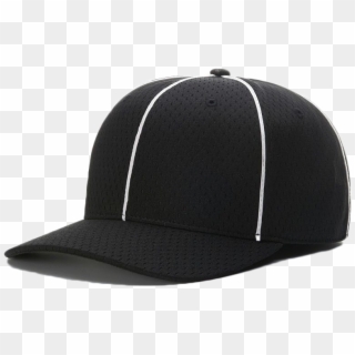 Richardson Pro Mesh Black Referee Hat - Baseball Cap Clipart