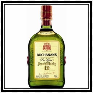 Buchanan's De Luxe 12 Years Review - Whisky Buchanans Png Clipart