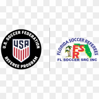 The Us Soccer Member Must Contact Their Sending State - Usa Soccer Referee Logo Clipart