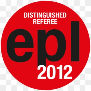 Epl Distinguished Referees - Circle Clipart