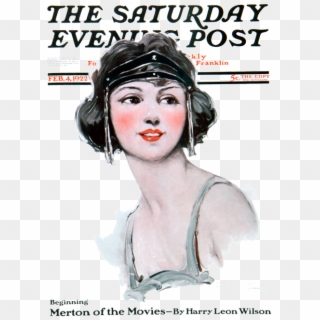 Saturday Evening Post Cover 2 4 1922 - Saturday Evening Post Halloween Covers Clipart