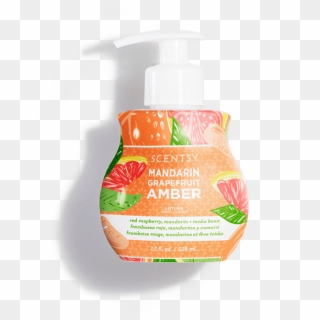 Mandarin Grapefruit Amber Scentsy Body Lotion - Scentsy Sunkissed Citrus Lotion Clipart
