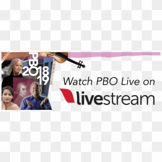 Philharmonia Baroque Orchestra & Chorale Is Proud To - Livestream Clipart