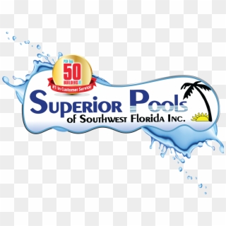 Superiorpools Logo With Psn Award Small - Superior Pools Of Southwest Florida Inc Clipart