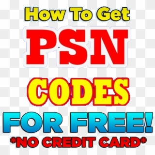 How To Get Free Psn Code 2019 No Credit Card - Electric Blue Clipart