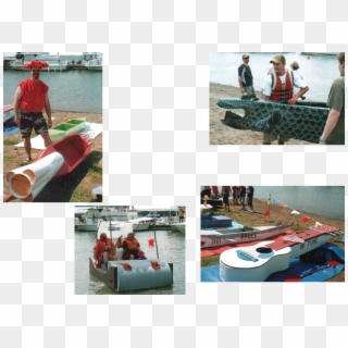 Cardboard Boats 17 - Inflatable Clipart