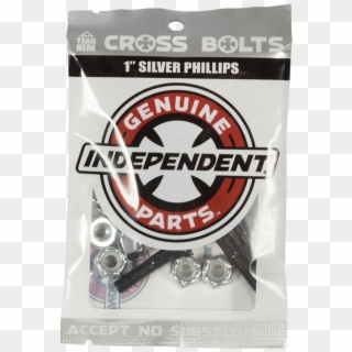 Independent Cross Bolts 1” Philips Skate Hardware - Decorative Rubber Stamp Clipart