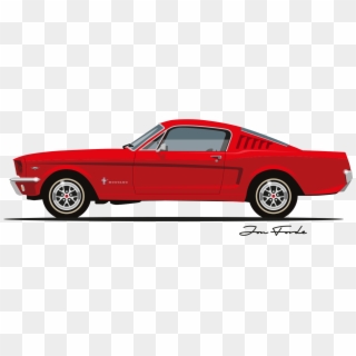 Master Lead 0027 Vector Smart Object - Ford Mustang 1964 Vector Clipart
