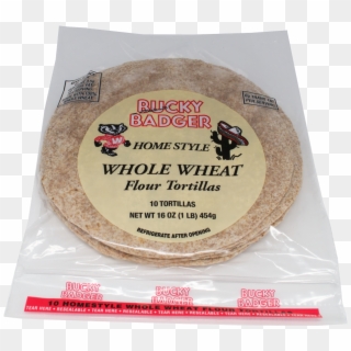 Bucky Badger Wheat Tortillas Clipart