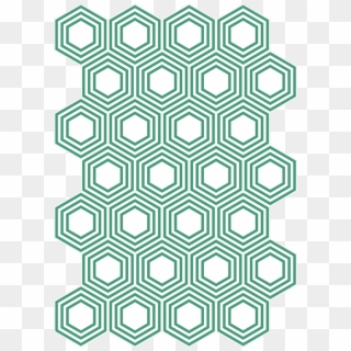 Hexagon Tiles 20x23 Clipart
