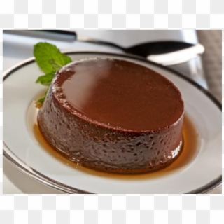 Chocolate Lover's Flan Clipart