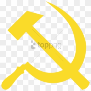 Free Png Yellow Hammer And Sickle Png Image With Transparent - Hammer And Sickle Clipart