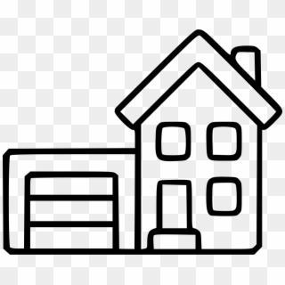 Png File Svg - Detached House Icon Clipart