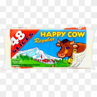 Happy Cow Slice Cheese Regular 800g - Happy Cow Slice Cheese Clipart
