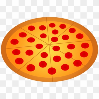 Slice Cheese Pizza Clipart The Cliparts - Pizza Pepperoni Clip Art - Png Download