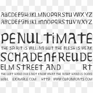 Gideon Plexus Font Preview - Calligraphy Clipart