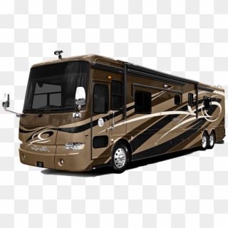 Summer Vacation With An Rv Rental Clipart