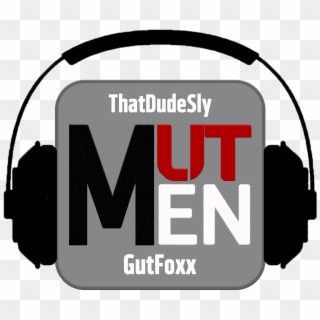Mutmen Podcast - Headphones Clipart