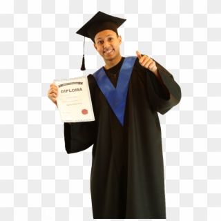 Gown And Student-tie - Academic Dress Clipart