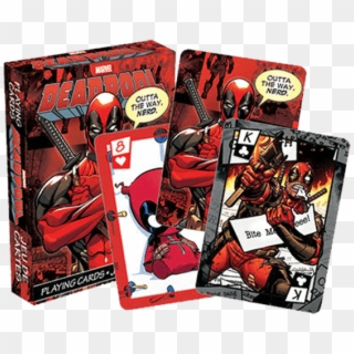 Deadpool Comics Playing Cards - Deadpool Cards Clipart
